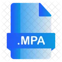 Mpa Extension Fichier Icône