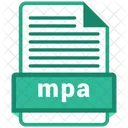 Mpa Fichier Formats Icône