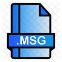 Msg Extension Fichier Icône