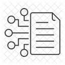 Numerique Fichier Document Icône
