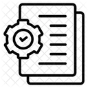 Parametrage De Fichier Configuration De Fichier Developpement De Fichier Icône