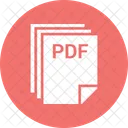 Fichier PDF  Icône