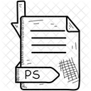 Ps Document Format Icon