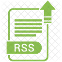 RSS Fichier Format Icône