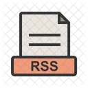 RSS Fichier Extension Icône