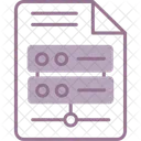 Fichier Serveur Fichier De Configuration Configuration Icône