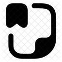 Fichier Signet Signet Livre Favori Icône