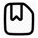 Fichier Signet Icône