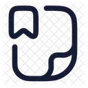 Fichier Signet Icône