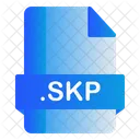 Skp Extension Fichier Icône