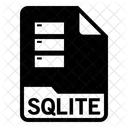 Sqlite Fichier Format Icon
