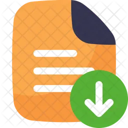Téléchargement de fichier  Icône