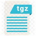 Tgz Format Formats Icône