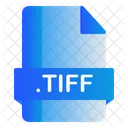 Tiff Extension Fichier Icône