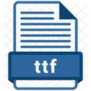 Ttf Fichier Format Icône