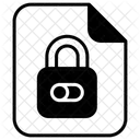 Fichier Verrouille Fichier Securise Securite Icône