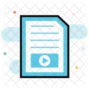 Document Video Fichier Video Fichier Mp 4 Icon