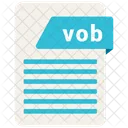 Vob Fichier Format Icône