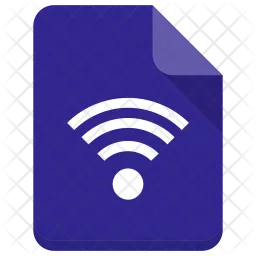 Fichier wifi  Icône