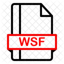 Wsf Extension Fichier Icône