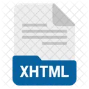 Fichier xhtml  Icône