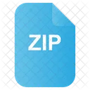 Zip Windows Fichier Icon