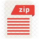 Zip Format Formats Icône