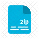 Fichier Zip Fichier Document Icon