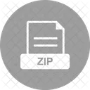 Zip Fichier Extension Icône