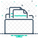 Fichiers Dossier Enregistrement Icône