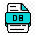 Fichier De Base De Donnees Db Fichier De Base De Donnees Icon