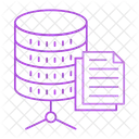 Serveur Fichiers Enregistrements Icône