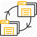 Échange de fichiers  Icône