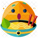 Fideos Emoji Cara Icono