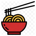 Fideos Comida De Ano Nuevo Chino Icono