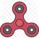 Fidget Spinner Toy Icon
