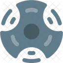 Gyro Fidget Spinner Icon