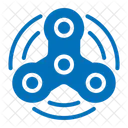 Fidget Spinner Kid And Baby Hobbies And Free Time Icon