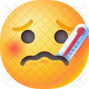Fiebre Temperatura Termometro Icono