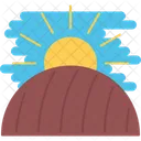 Field Earth Sun Icon