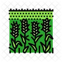 Field Green Plants Icon