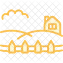 Field And Fence Field Fence Icon