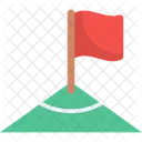 Corner Flag Football Icon