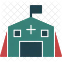 Field Hospital Military Hospital Combat Medical Facility Icon