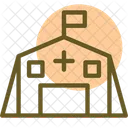 Field Hospital Military Hospital Combat Medical Facility Icon