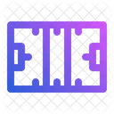 Field American Football Sport Icon