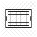 American Football Field Game Icon