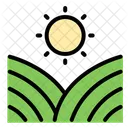Field landscape  Icon