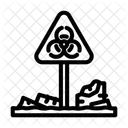 Warning Polluted Field Icon