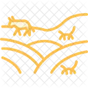Field With Animals Field Animals Icon